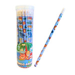 Lapiz Grafito Colours Con Goma Animalitos 26340